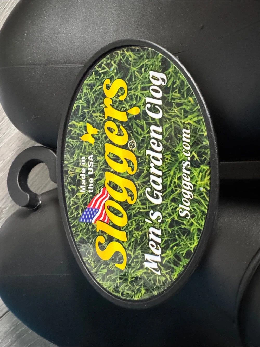 Sloggers Mens or Women’s Garden or Rain Clog - Black